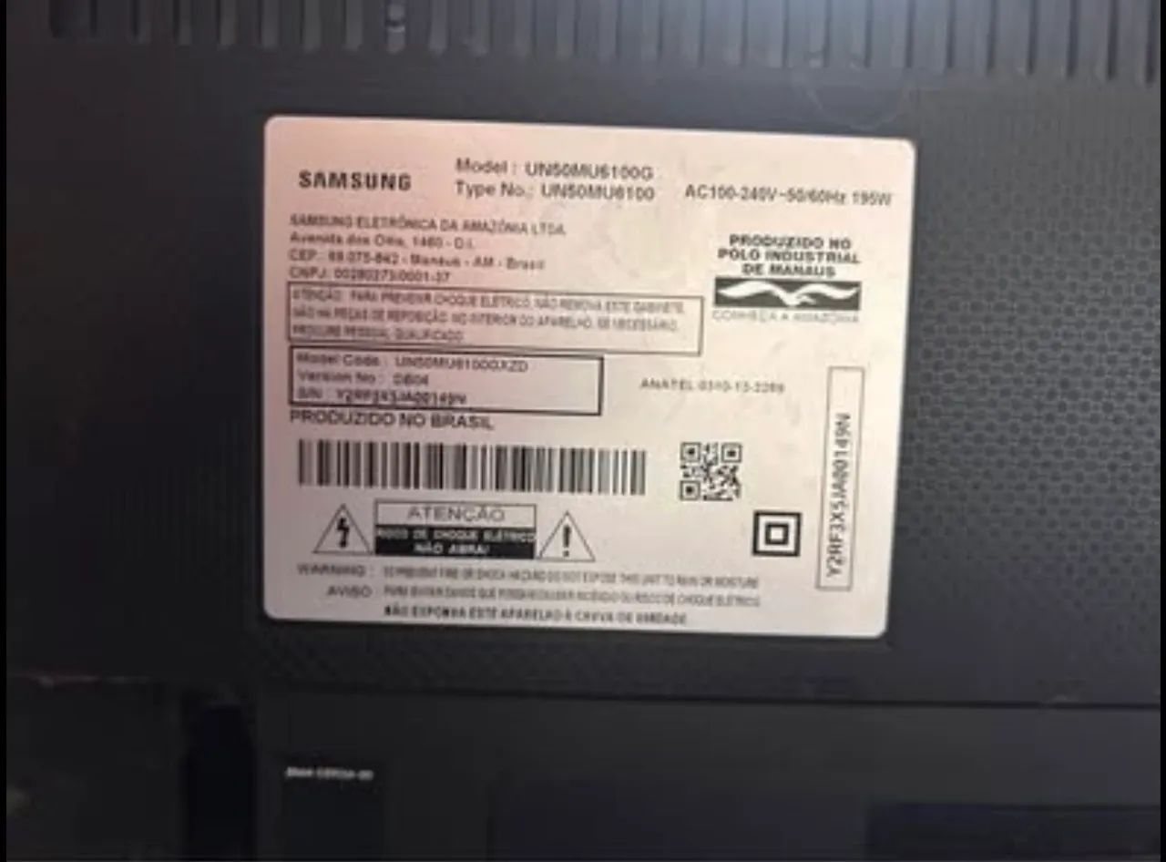 Tv de 50 polegadas com defeito áudio funcionando  - Foto 2