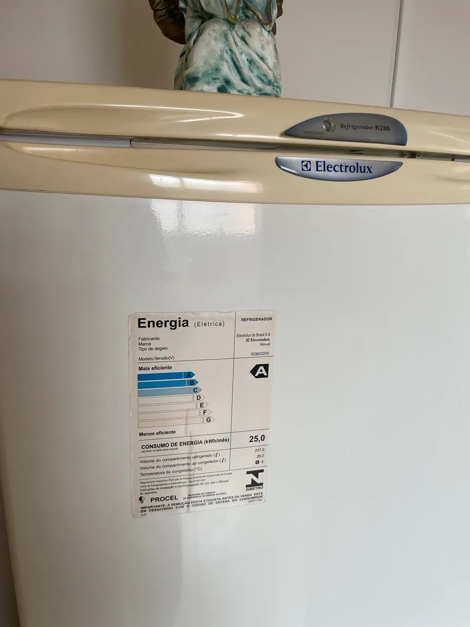 Geladeira Electrolux em Perfeito Funcionamento - Foto 3