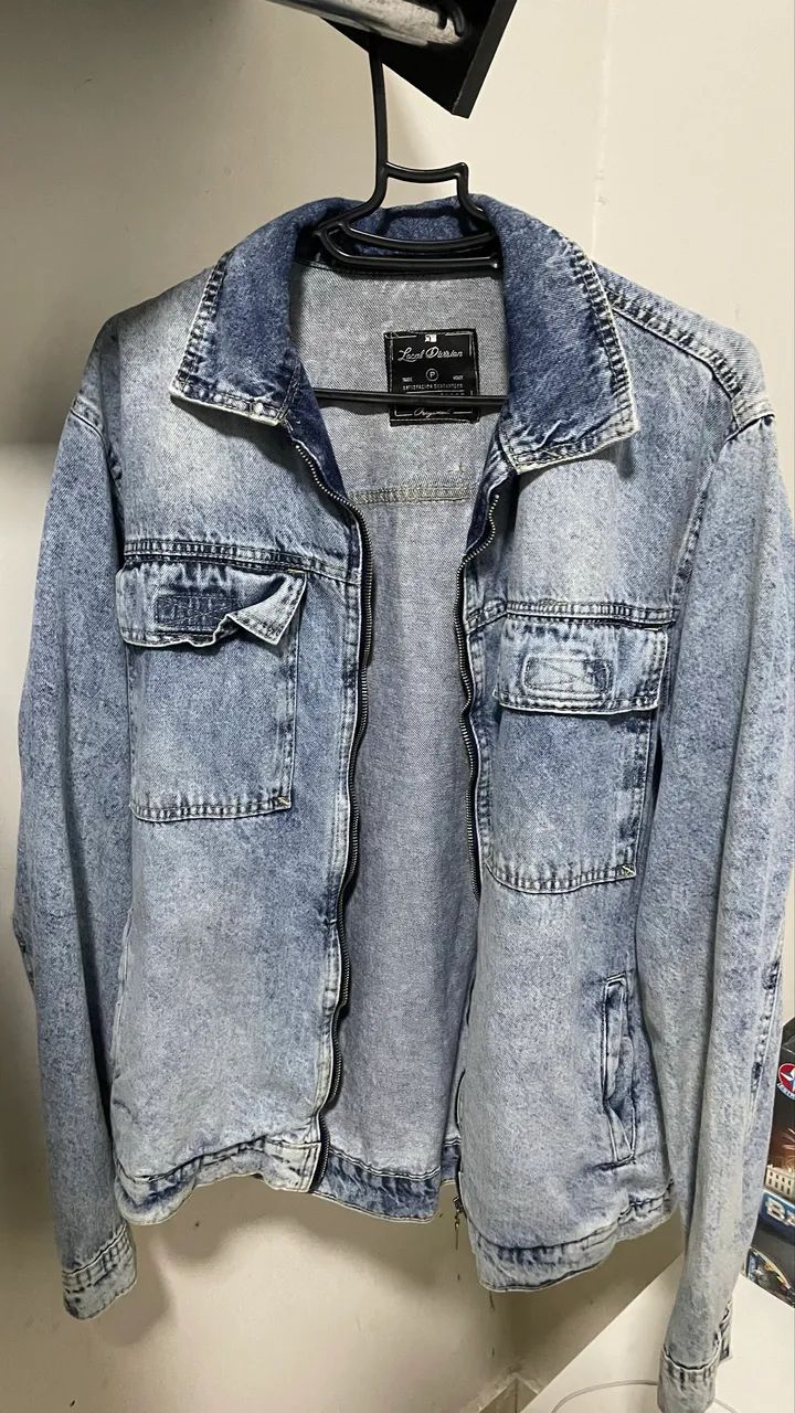 Jaqueta Jeans- ACEITO TROCA OU PROPOSTA!
