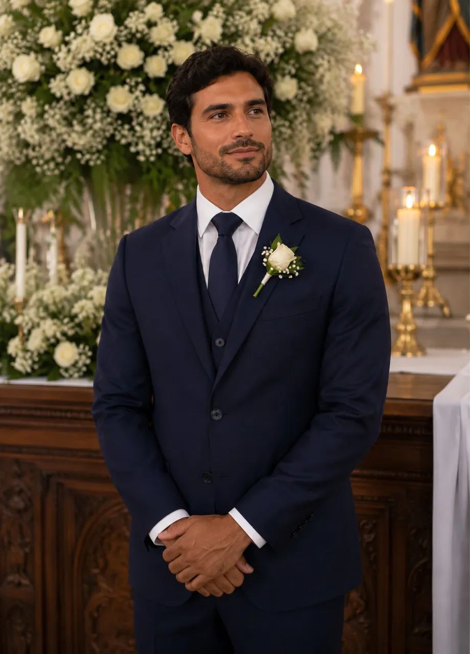 Terno slim para casamento - Foto 3