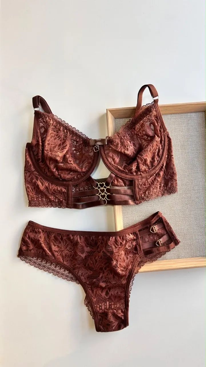 Conjunto de lingerie e calcinha  - Foto 4
