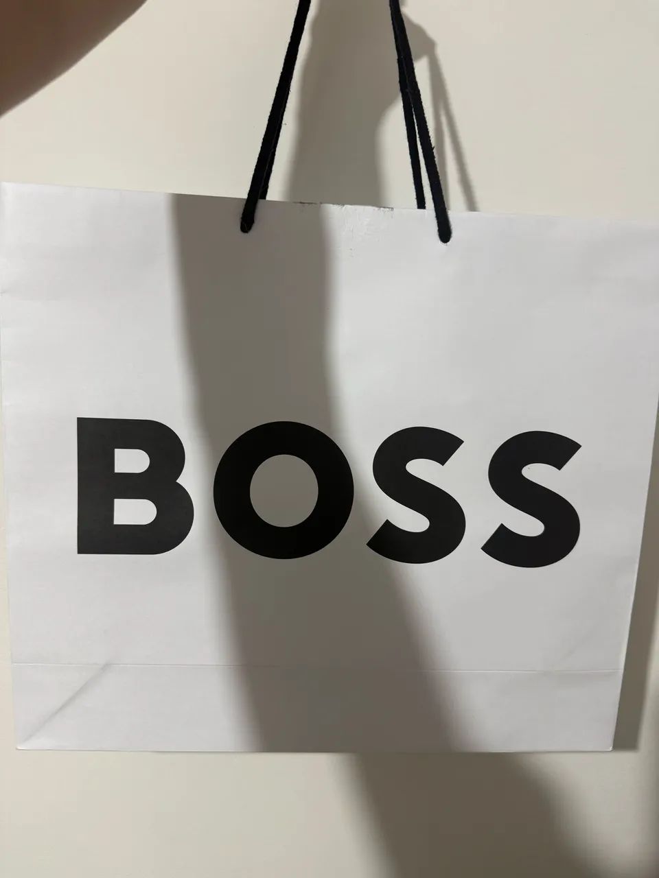 Sacola de papelão marca: Boss