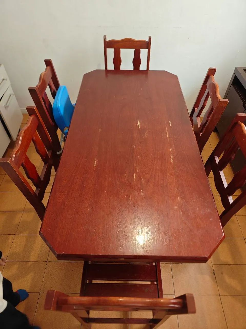 Mesa de Jantar de Madeira Maciça (6 lugares) - Foto 3