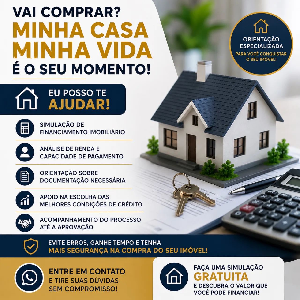 Vai comprar um imóvel e precisa de financiamento?