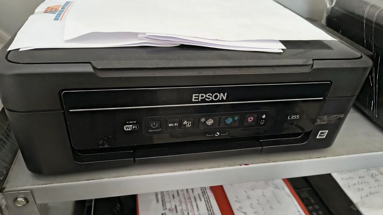 IMPRESSORA EPSON L355. WI-FI.R$ 700,00.