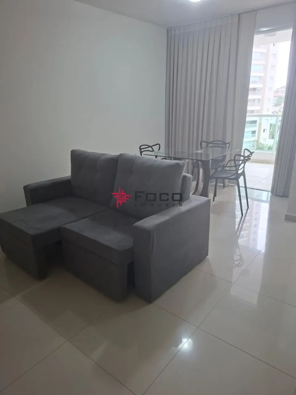 Apartamento 1 quarto Mobiliado para Locação Edifício Amadeus - Foto 2