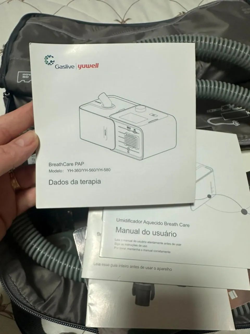 CPAP GASLIVE  YUWELL (POUCO USADO) - Foto 4