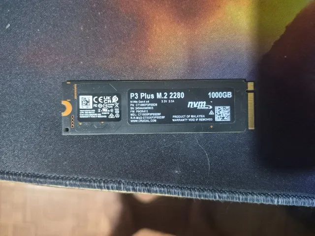 SSD NVME Crucial P3 Plus M2 1TB - Foto 2
