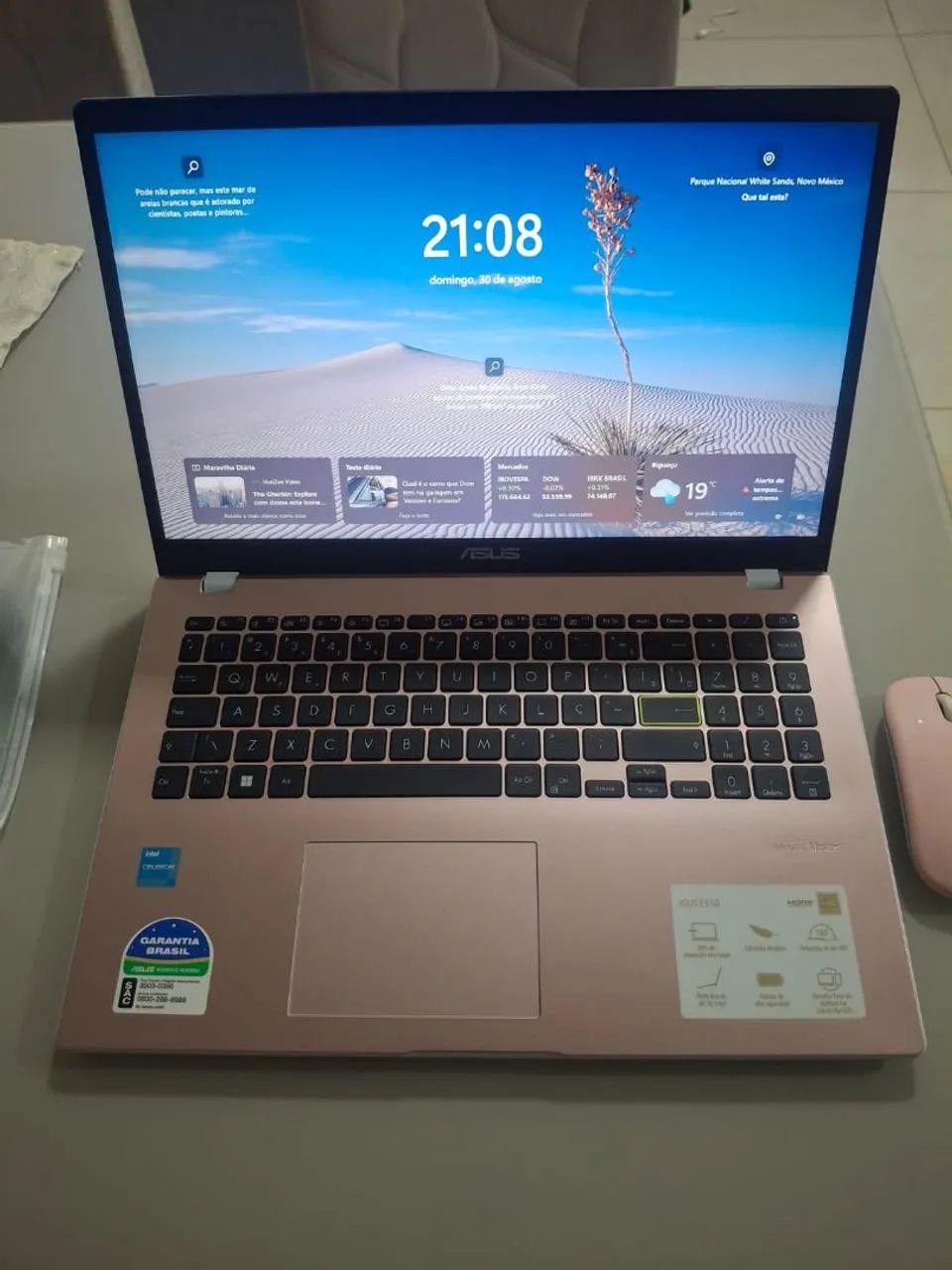 Vendo Notebook Rosa Vivobook Go 15 - Foto 3