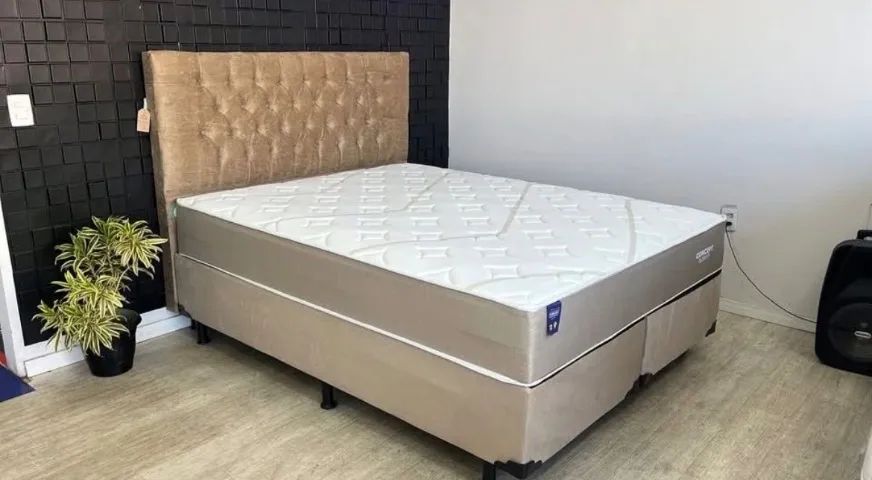 Cama casal (novo) com molas