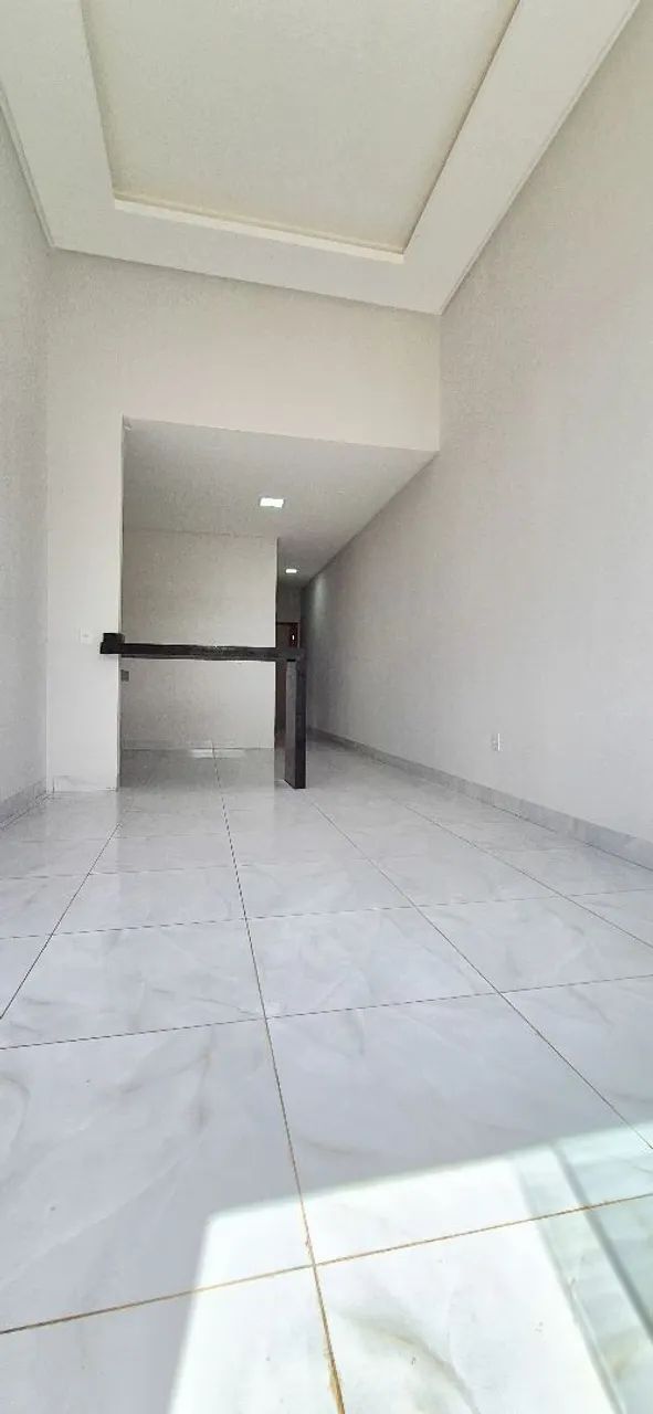 Casa nova, 2 quartos em Nerópolis, setor Nova cidade. 2 ruas da Av JK.  - Foto 3