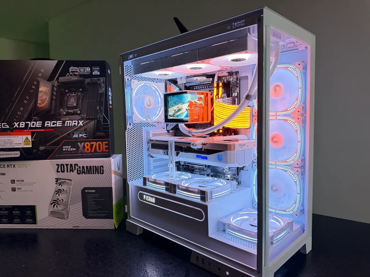 PC Gamer HIGH END - Alta performance AMD Ryzen 7 9800X3D RTX 5070 Ti - Foto 5
