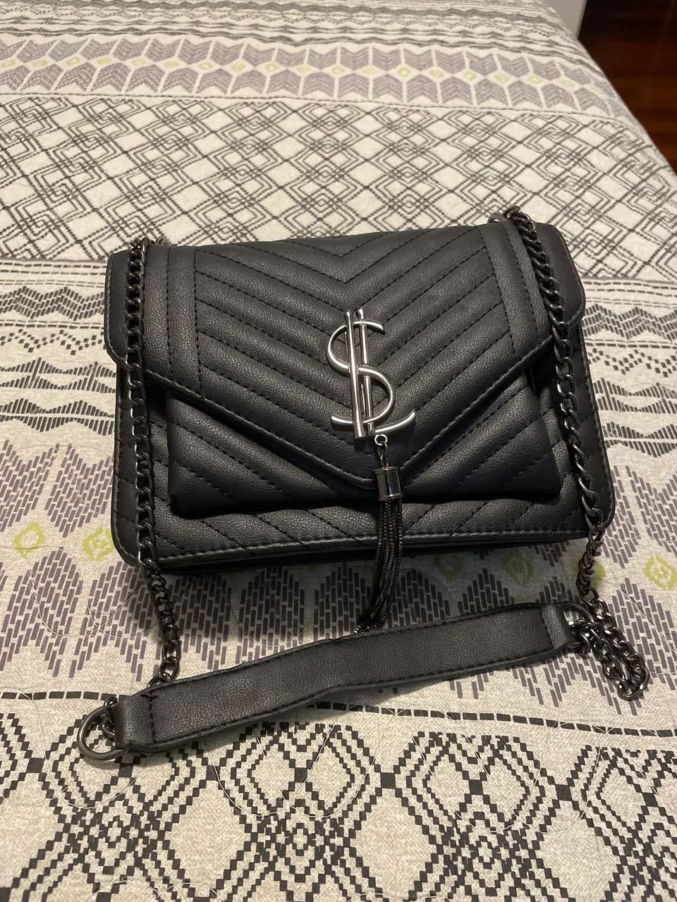 Bolsa preta chanel - Foto 2