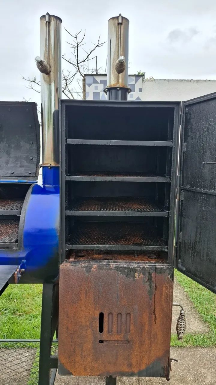 Pit Smoker 20" - Chaminés em Inox - Foto 2