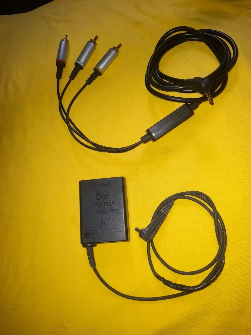 Acessórios psp  fonte cabo av 