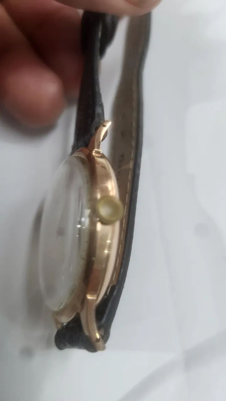 Relógio Tissot automático com 8 GM de ouro 38 mm anos 60  - Foto 2