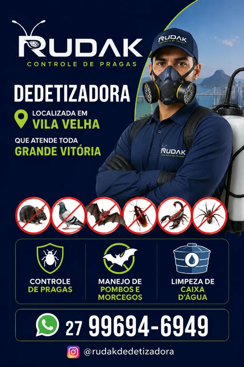 Dedetização residencial e comercial DEDETIZADORA