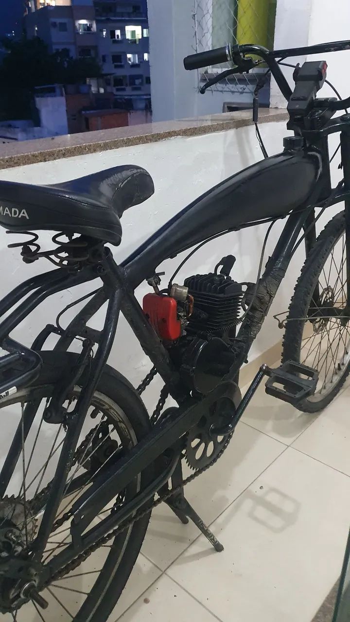 Bicicleta motorizada 80cc - Foto 2