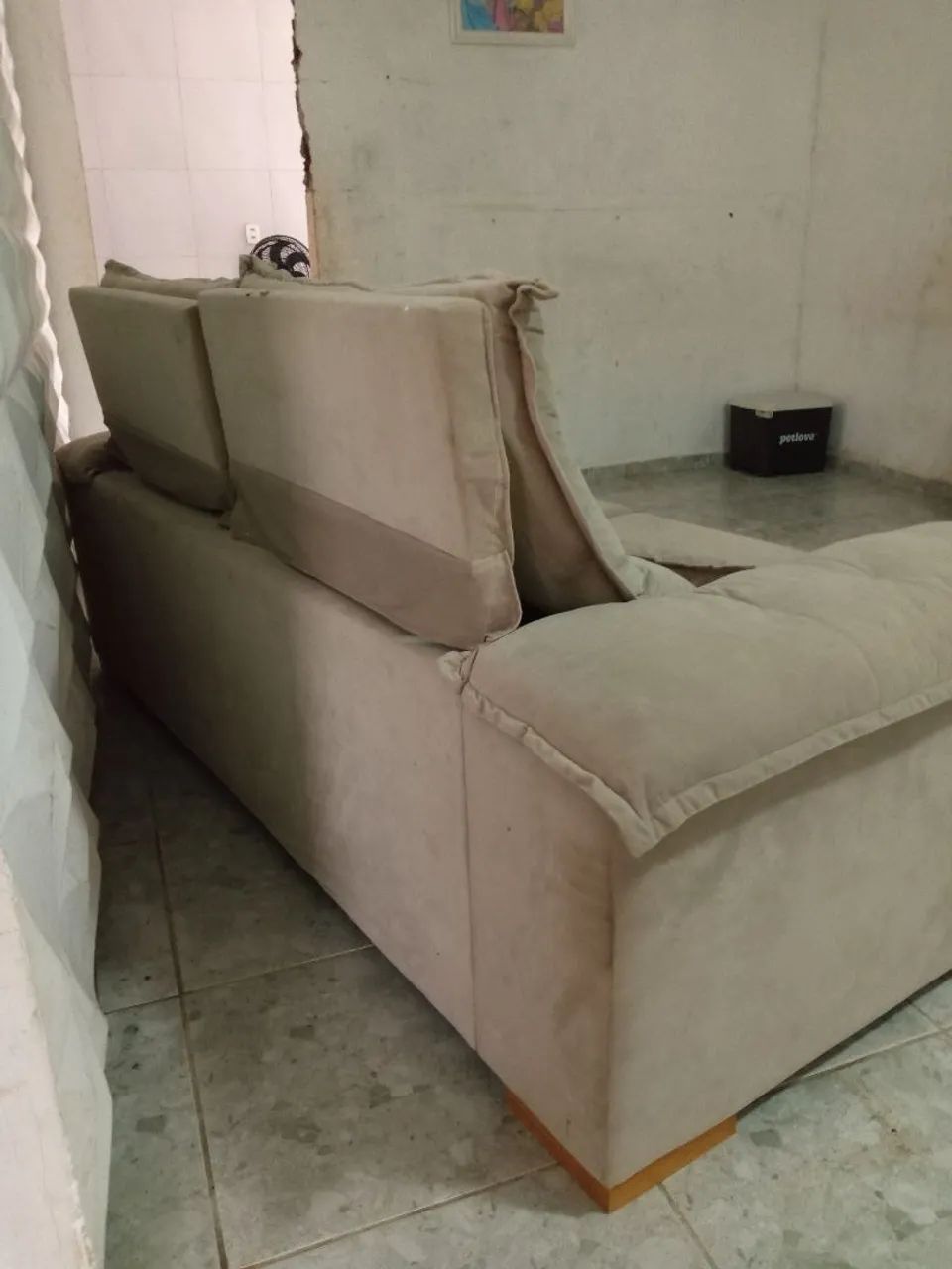Sofá Retrátil e Reclinável Seminovo - Foto 4