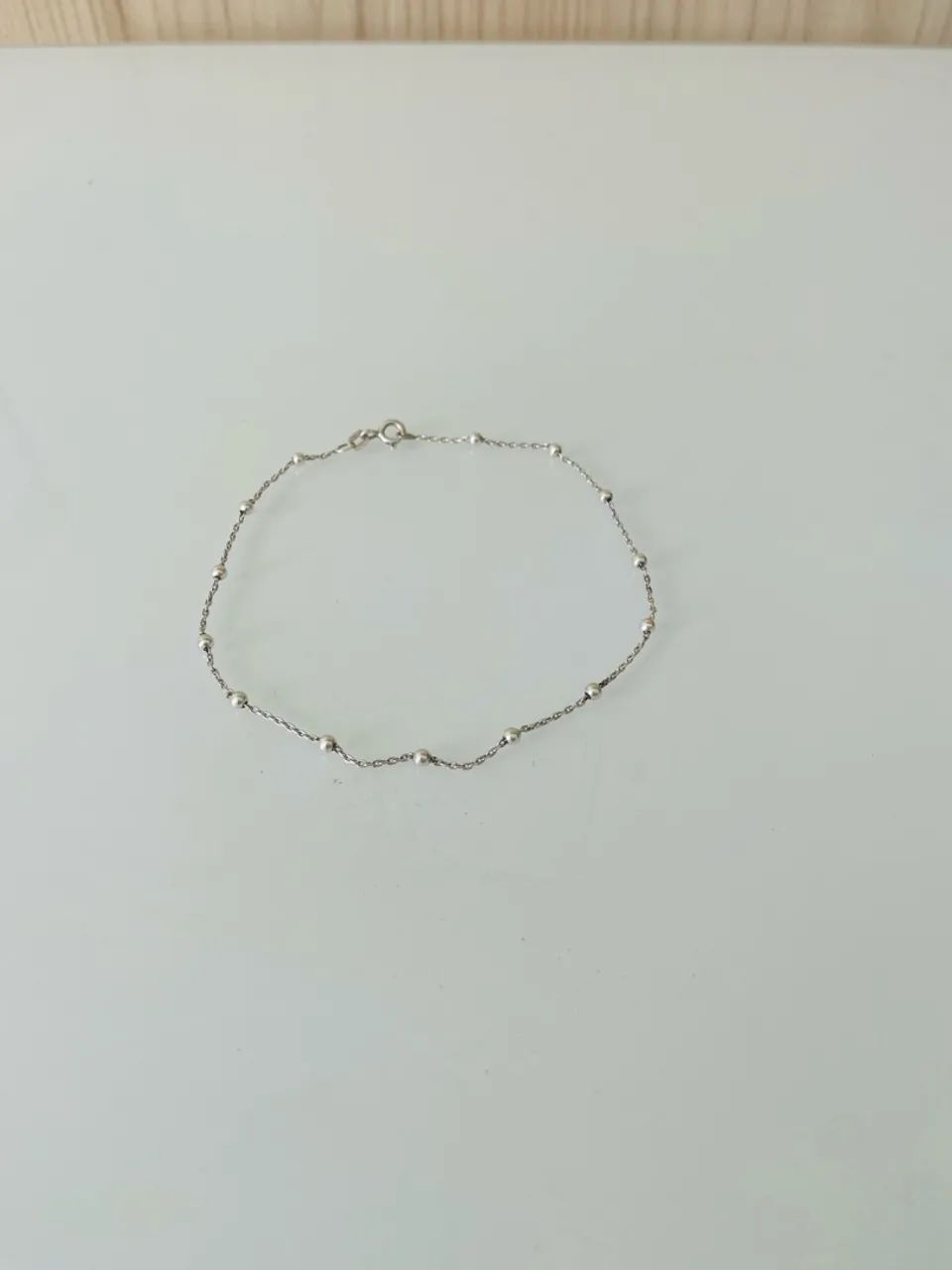 Tornozeleira em prata 925 - Foto 4