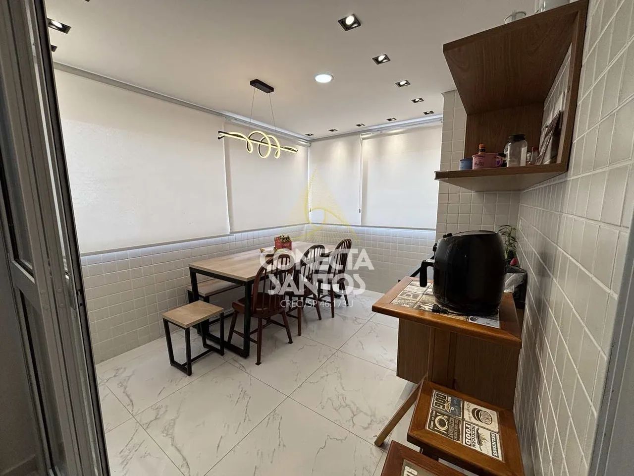 Apartamento com 3 quartos, Boqueirão, Santos - R$ 1.32 mi, Cod: 1639 - Foto 5