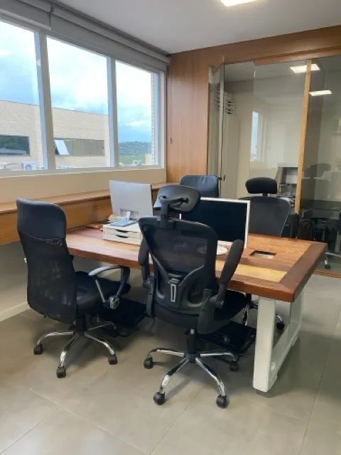 Mesa de Trabalho de Madeira de Demolição - Foto 2