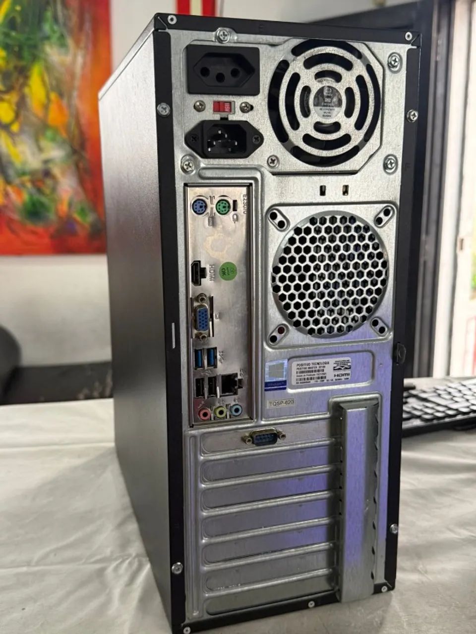 CPU Positivo i3 de 7°geração com 4GB de memoria e SSd de 480 - Foto 5