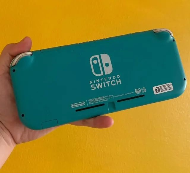 Nintendo Switch Lite Turquesa + Acessórios - Foto 5