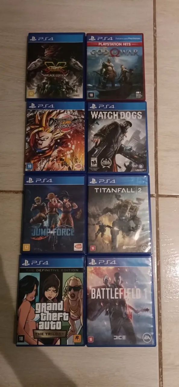 Jogos PS4
