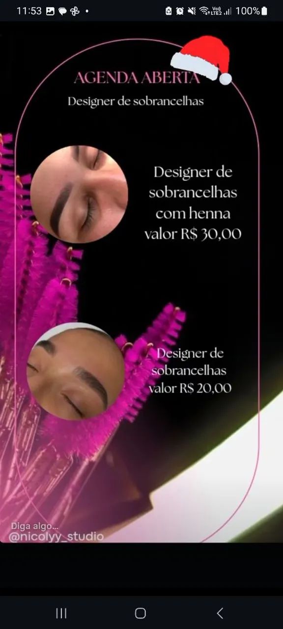 Designer de sobrancelhas profissional apartir de R$20,00 - Foto 3