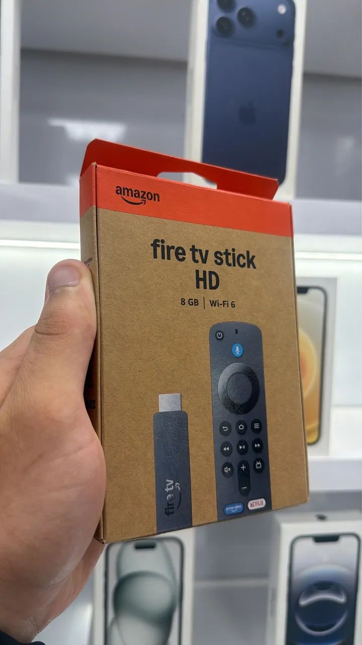 Amazon Fire TV Stick HD 8GB - Wi-Fi 6 + Alexa