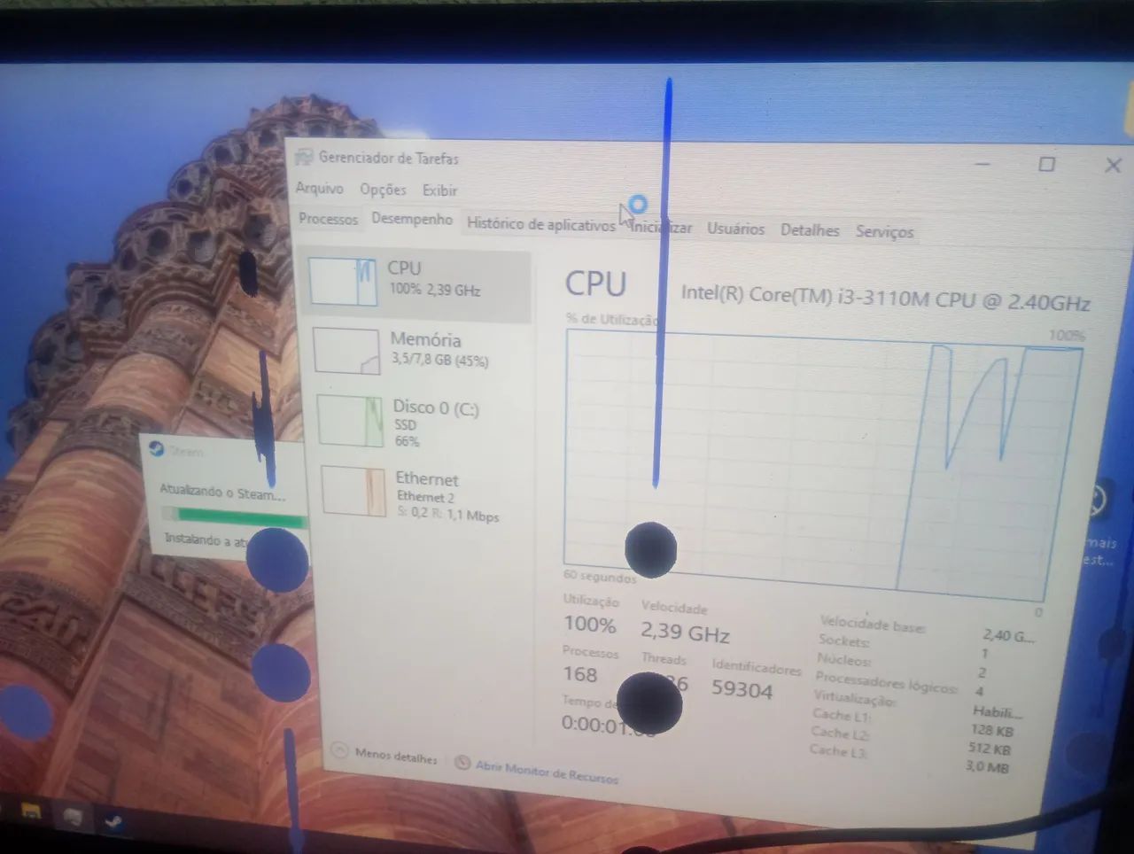 Notebook Acer i3 3110 8 GB ram  - Foto 4