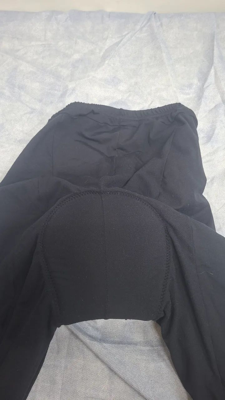 Calça de Ciclismo + 2 Cuecas com Forro Acolchoado  - Foto 4