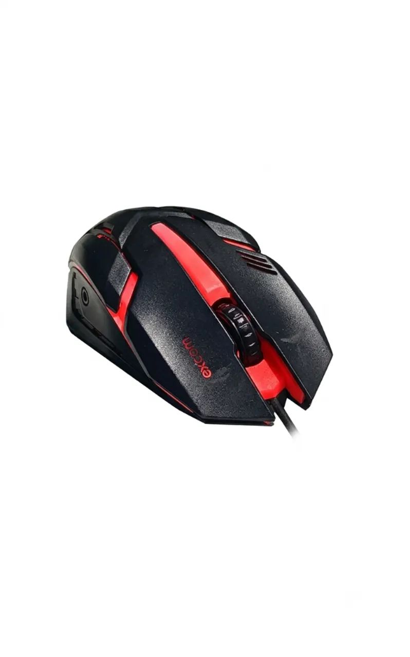 Mouse Gamer Exbom MS-62 Iluminação RGB 1200 DPI USB - Foto 3