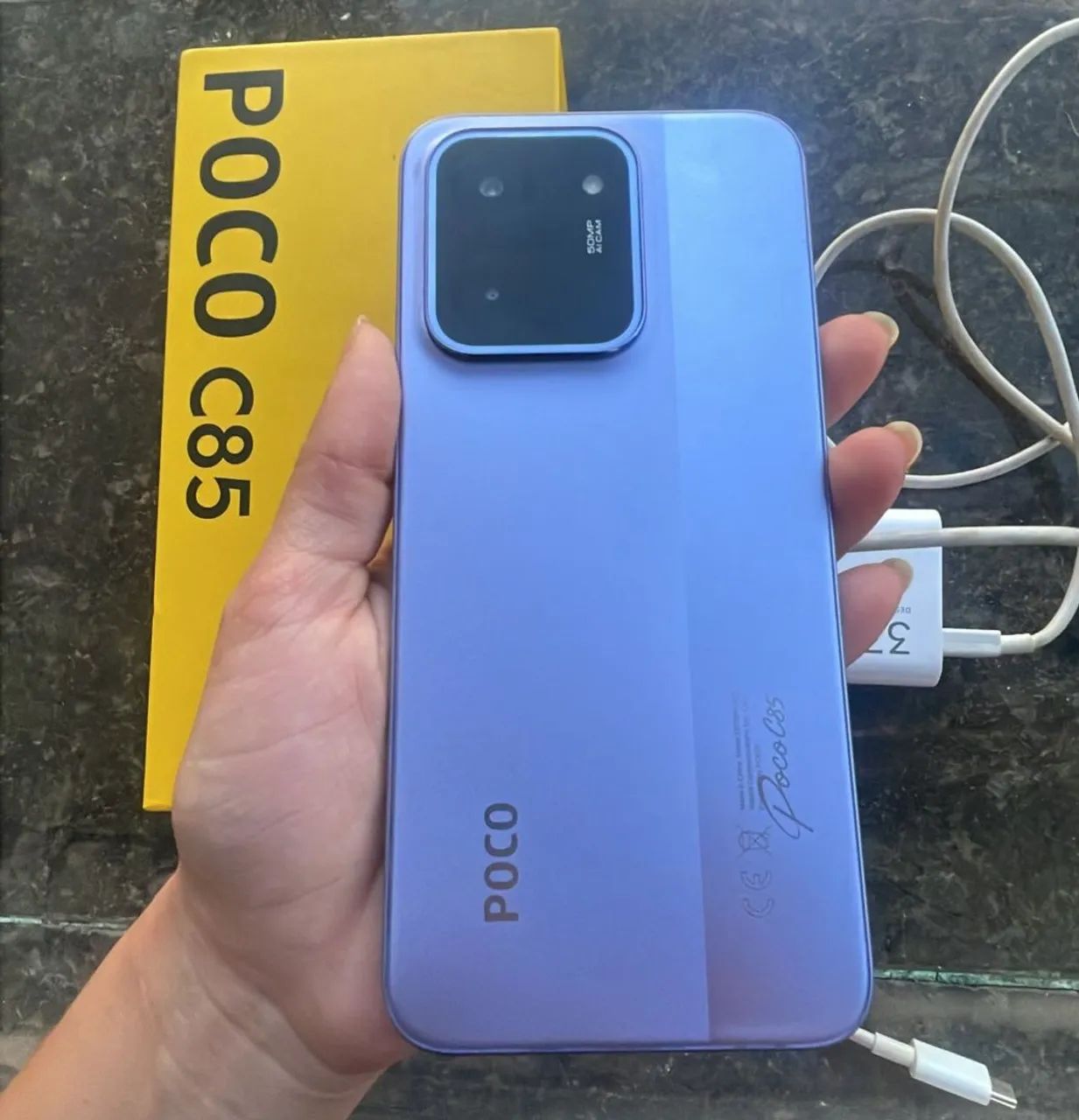 Vendo telefone poco c85 256gb/8ram - Foto 5