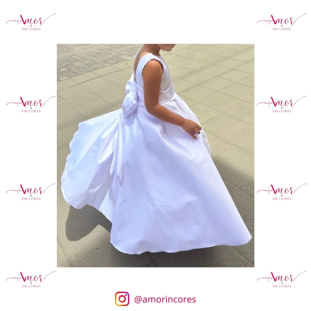 Vestido para daminha 