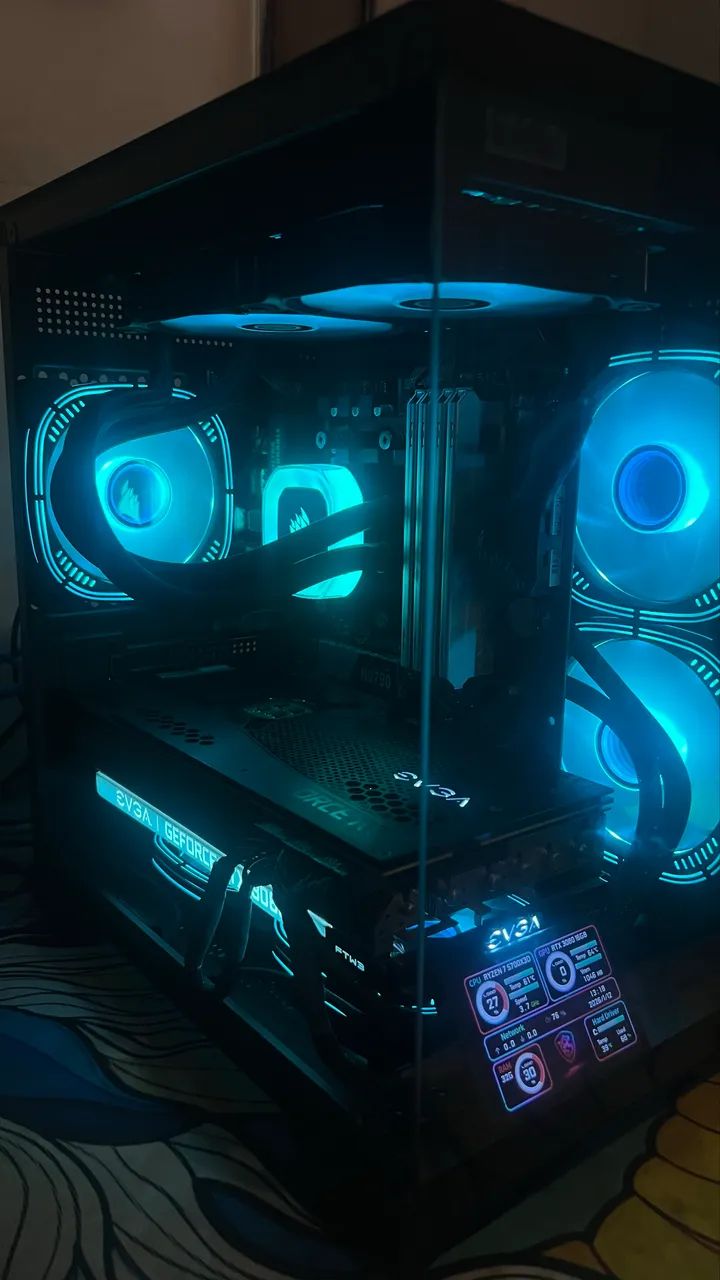 PC Gamer Ryzen 7 5700X3D + B550M Gigabyte + 32GB DDR4 3600MHz + 1TB NVMe2 + RTX 3080 10 GB