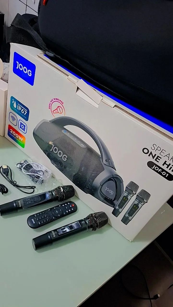 Caixa Bluetooth JOOG ONE hi-fi 200W - Foto 3