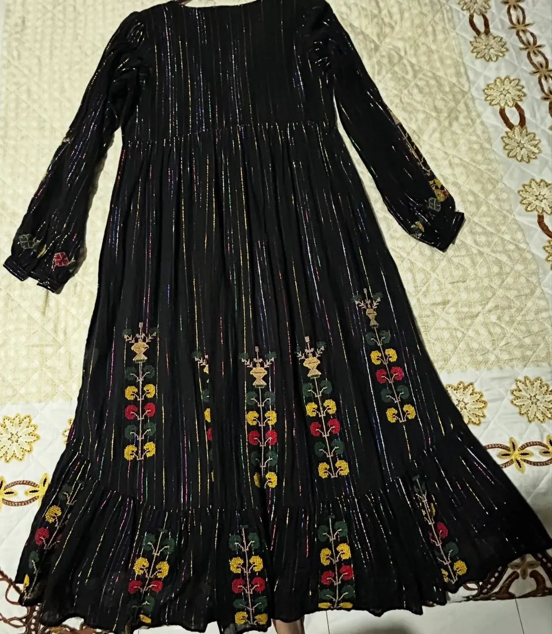 Vestido farm raridade bordado artesanal P - Foto 5