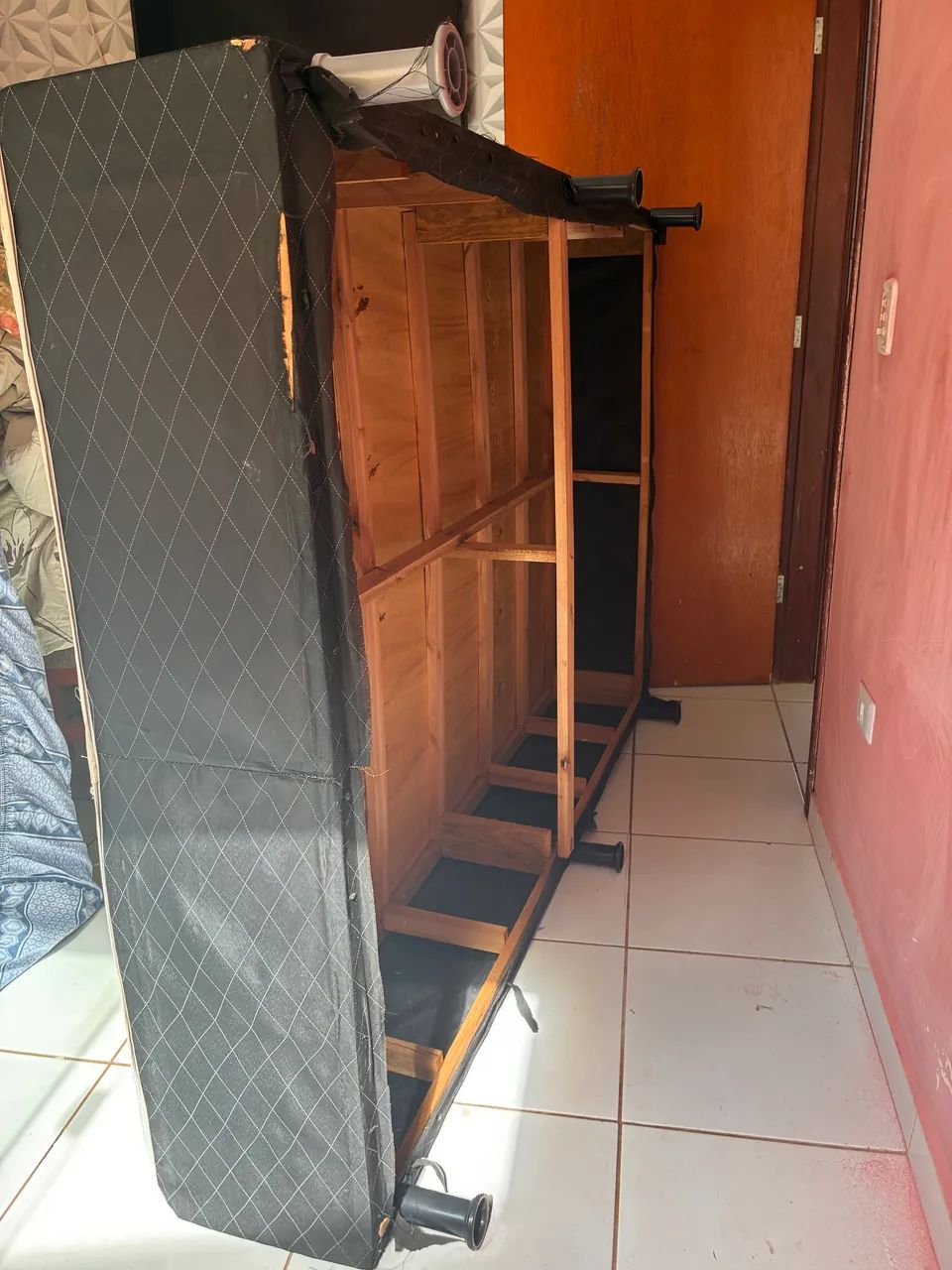 Cama box de casal com colchão  - Foto 3