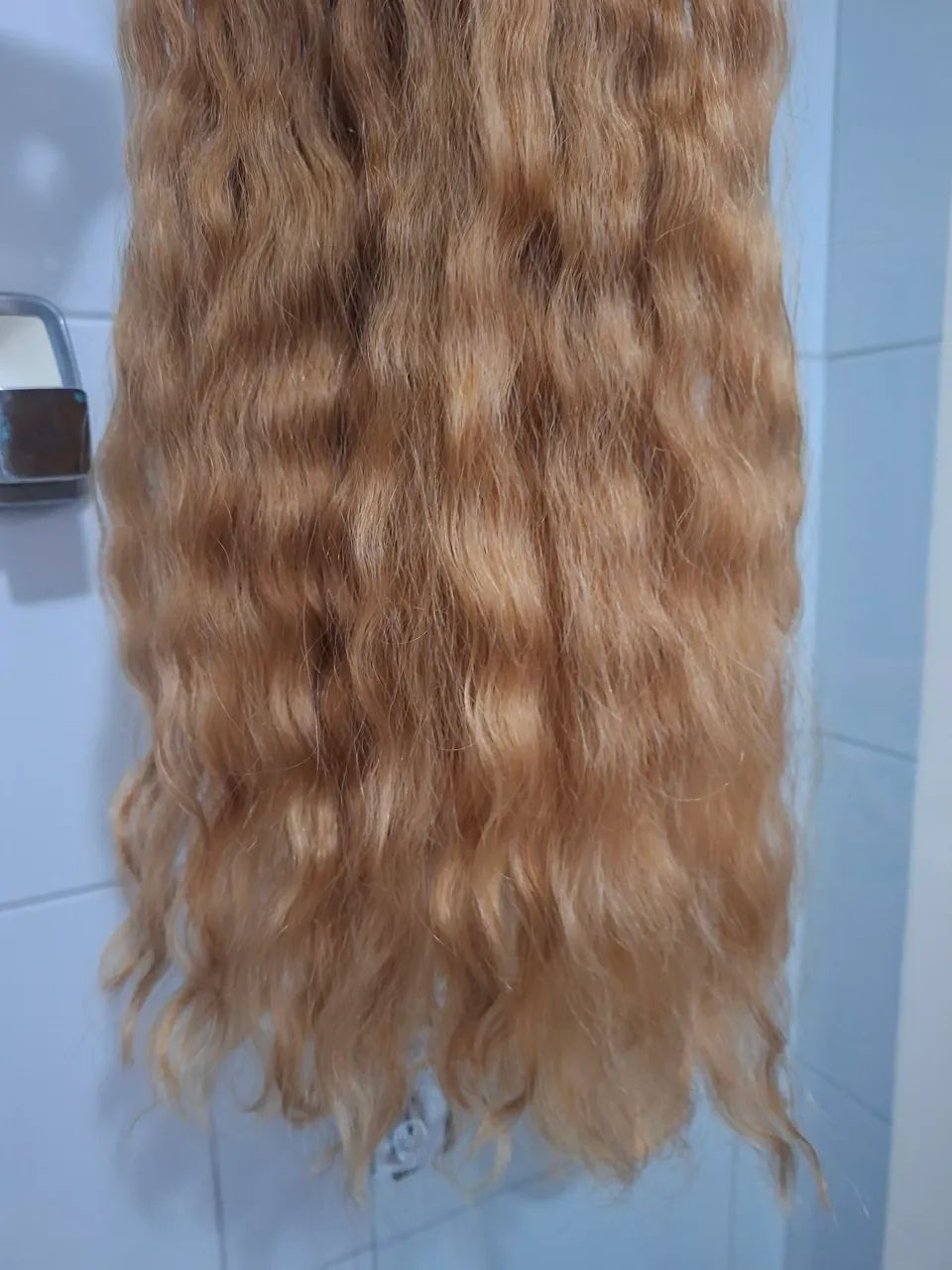Cabelo humano do Sul loiro