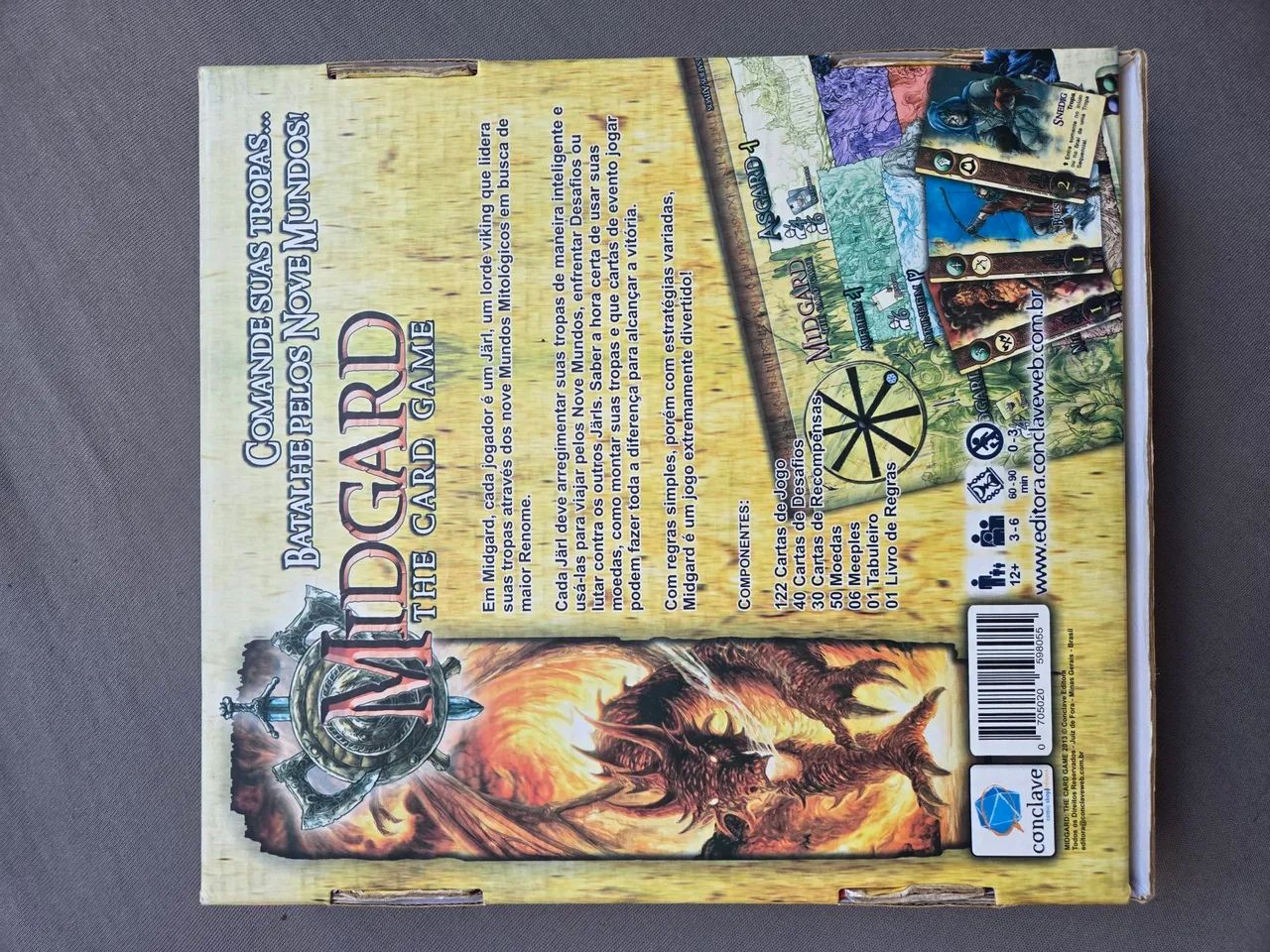 Jogo de tabuleiro Midgard The Card Game - Foto 3
