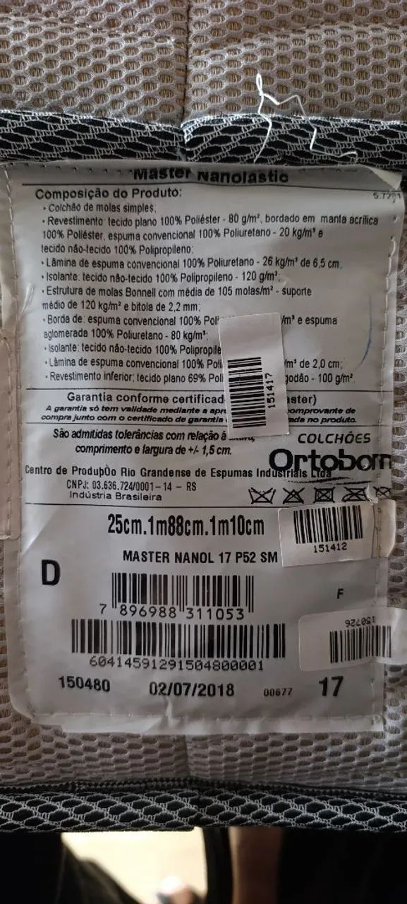 Colchão Viúvo Usado  - Foto 3