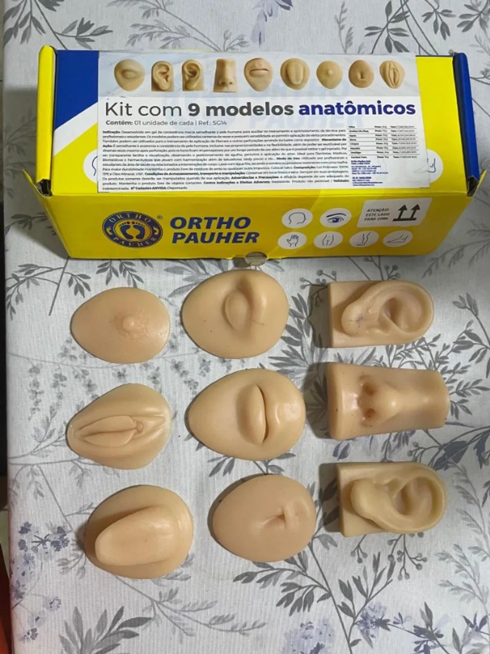 Kit Expositor De Silicone com 10 modelos - Foto 2