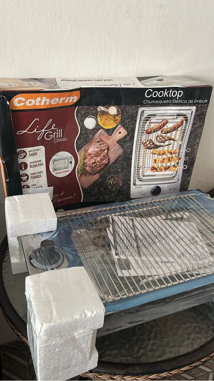 Grill elétrico cooktop  - Foto 3
