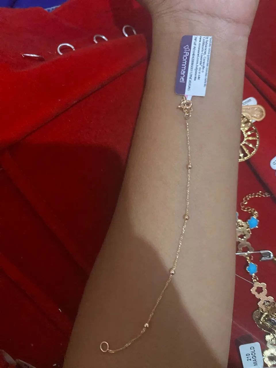 Pulseira de bolinhas Romanel