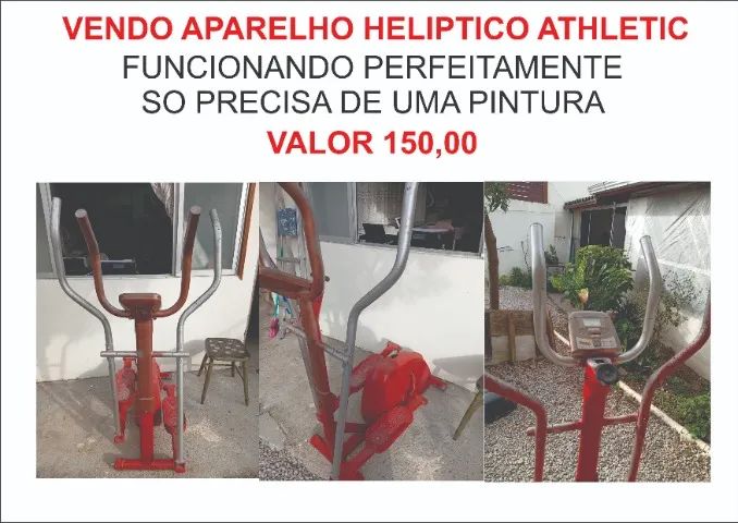 aparelho heliptico Athletic