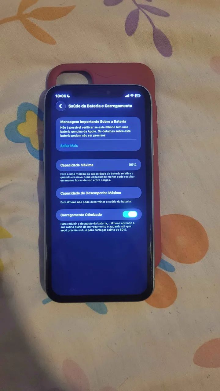 iPhone 64gb tela e bateria novas  - Foto 4