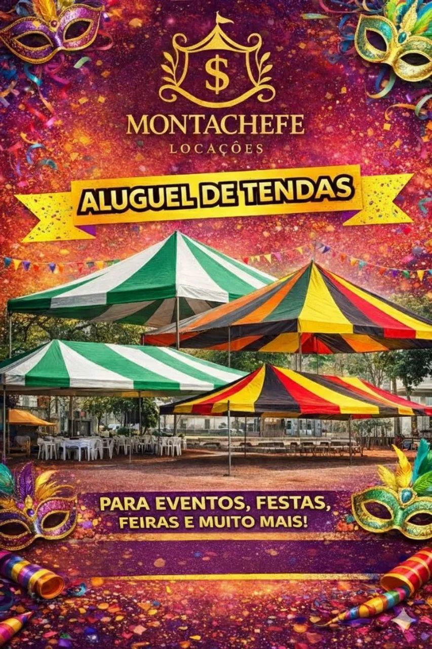 Alugo tendas para Eventos 