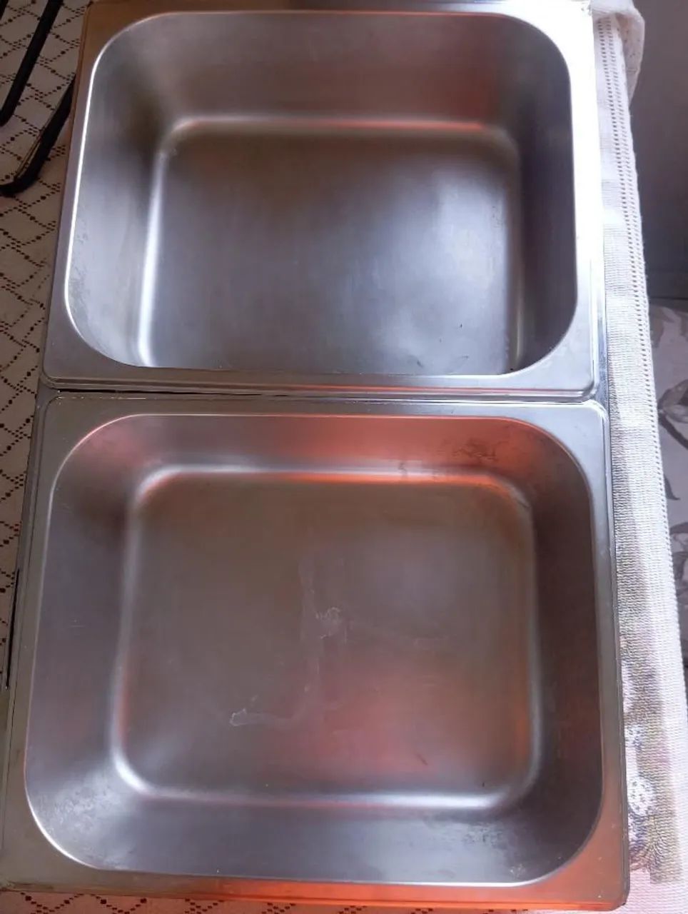 Fritadeira Dupla Inox 2 Cubas com Cestos  - Foto 3
